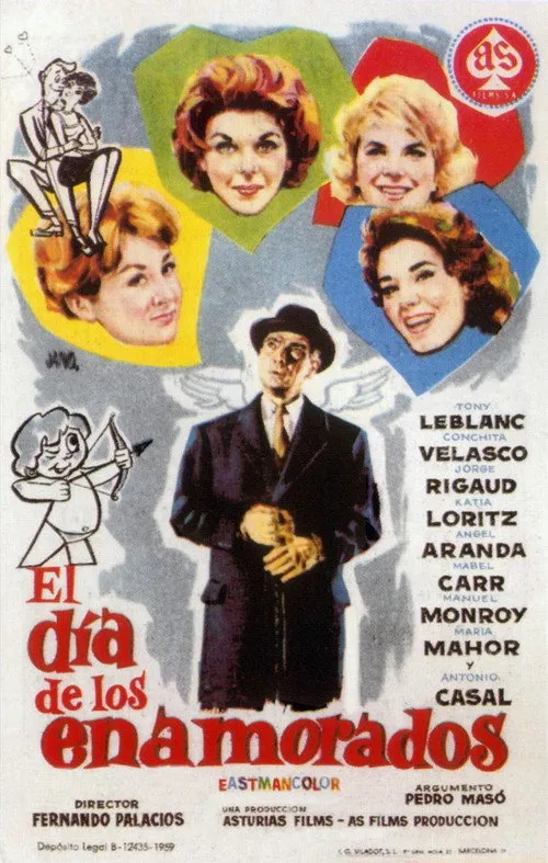 Portada de El día de los enamorados