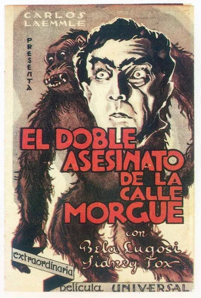 D'Arcy Corrigan interpreta a Morgue Keeper en El doble asesinato de la calle Morgue