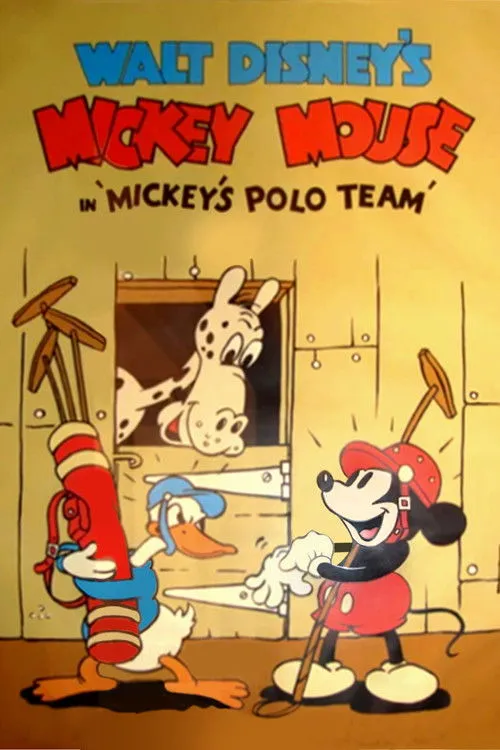 Portada de El equipo de polo de Mickey