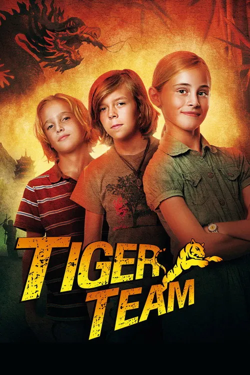Póster de El Equipo Tigre: la Montaña de los Mil Dragones
