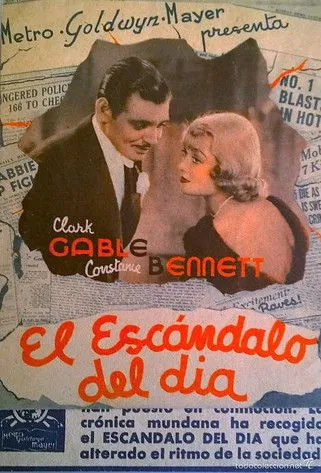 Portada de El escándalo del día