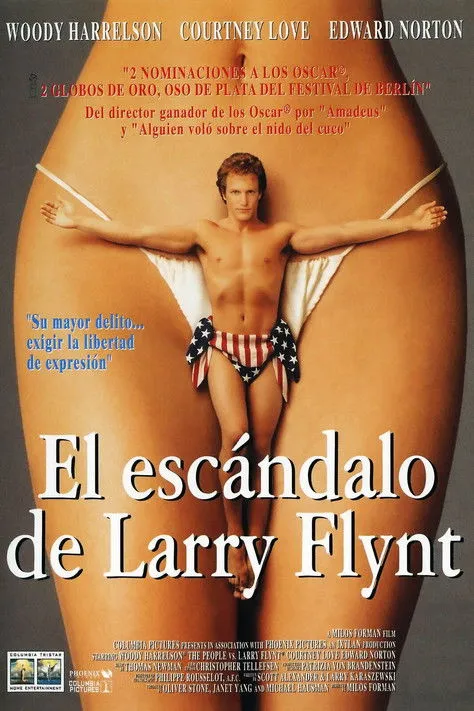 Póster de El escándalo de Larry Flynt