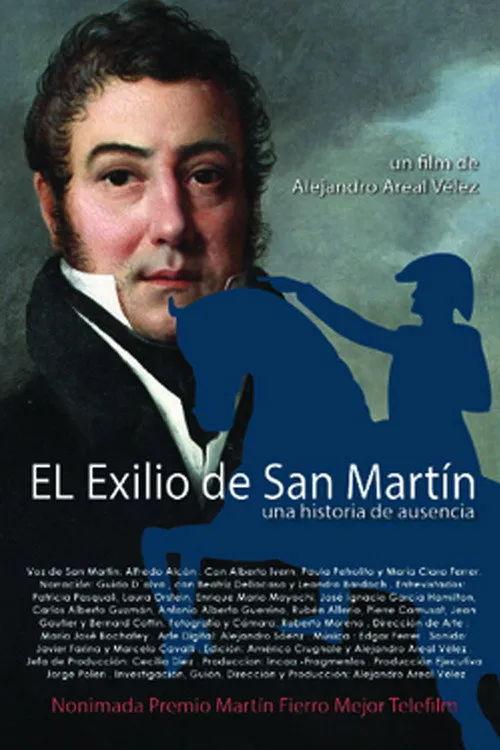 Guido D'Albo interpreta a (voz) en El exilio de San Martín