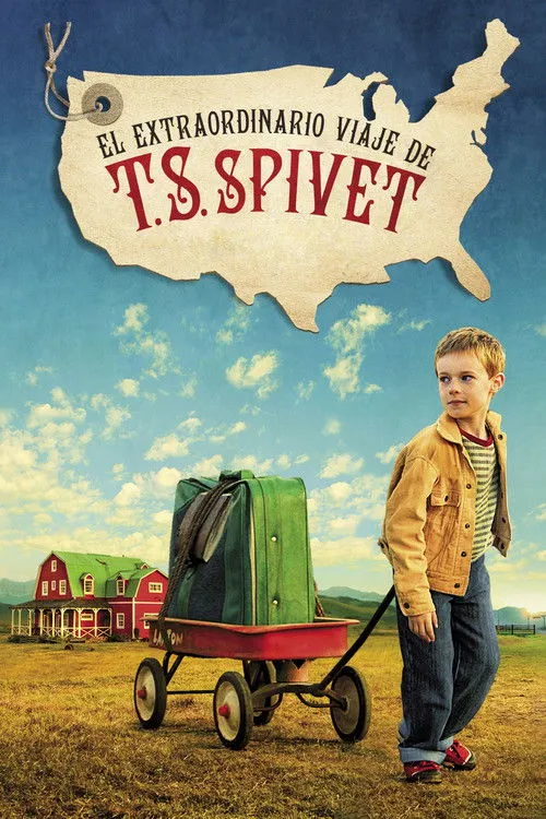 Póster de El extraordinario viaje de T.S. Spivet