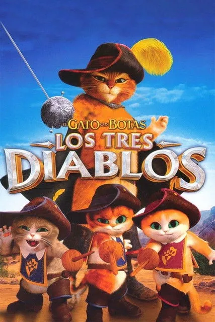Póster de la película El gato con botas: Los tres diablos