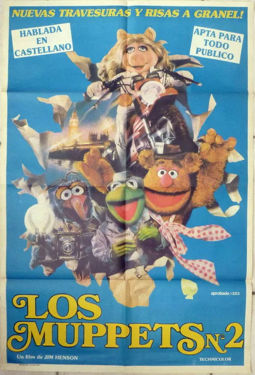 Jim Henson interpreta a Kermit the Frog / Rowlf the Dog / Dr. Teeth / Waldorf / Swedish Chef / The Muppet Newsman en El gran golpe de los Teleñecos