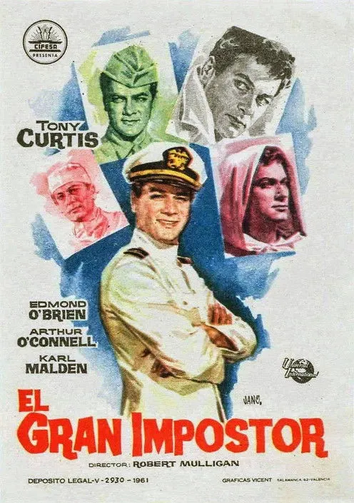 Ward Ramsey interpreta a Lieutenant Commander Howard - HMCS Cayuga en El gran impostor
