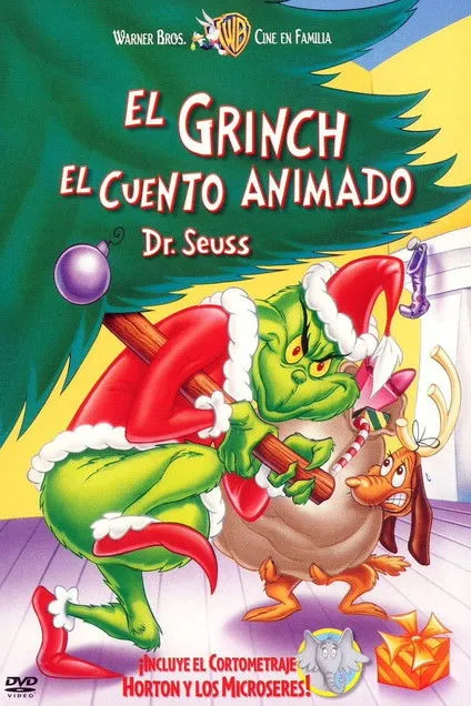 Póster de la película El Grinch: el cuento animado