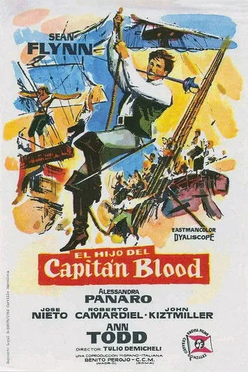 Póster de la película El hijo del capitán Blood