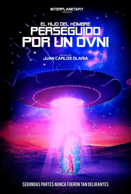 Póster de El hijo del hombre perseguido por un O.V.N.I.