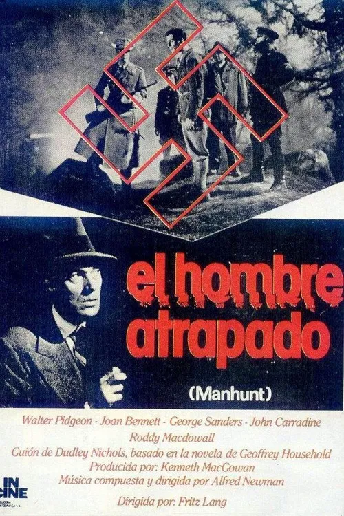 Carl Ekberg interpreta a Adolf Hitler en El hombre atrapado