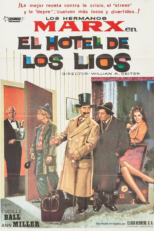Philip Loeb interpreta a Timothy Hogarth en El hotel de los líos