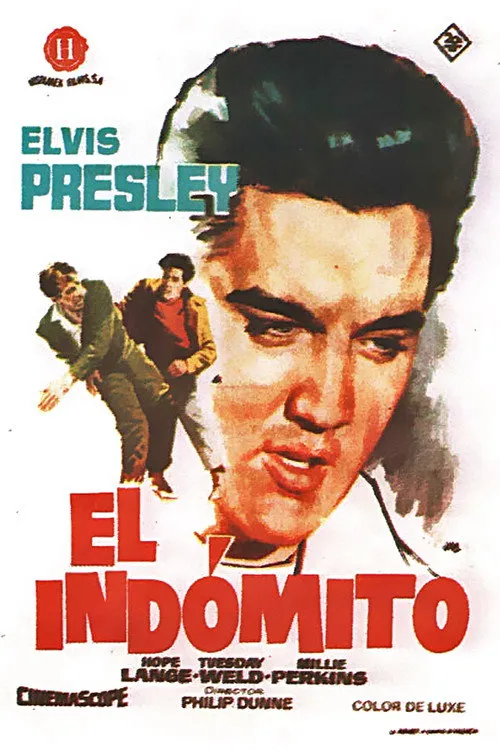 Portada de El indómito