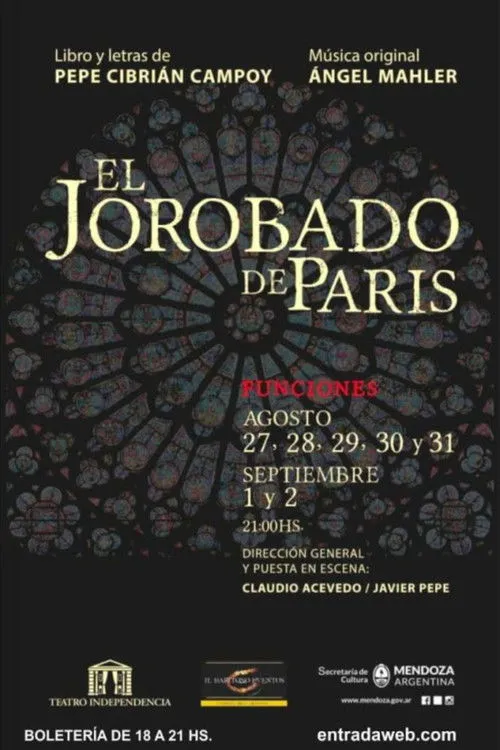 Flor Benítez interpreta a Esmeralda en El jorobado de Paris