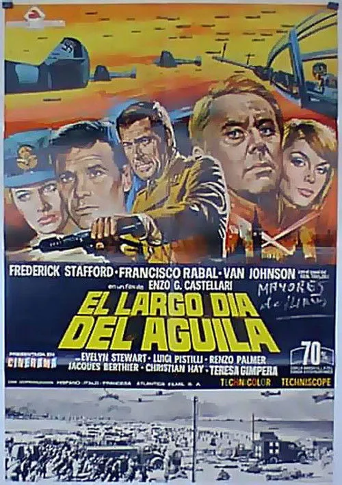 Frederick Stafford interpreta a Captain Paul Stevens en El largo día del águila