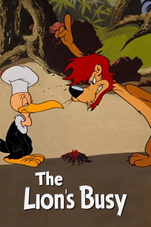 Póster de la película El león atareado