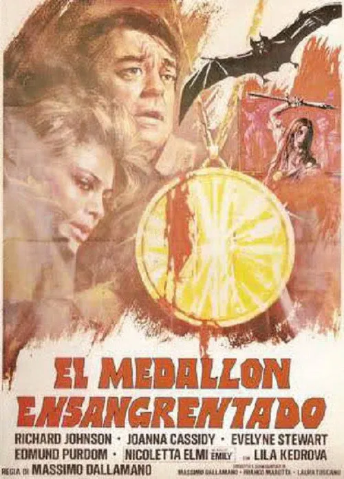 Richard Johnson interpreta a Michael Williams en El medallón ensangrentado