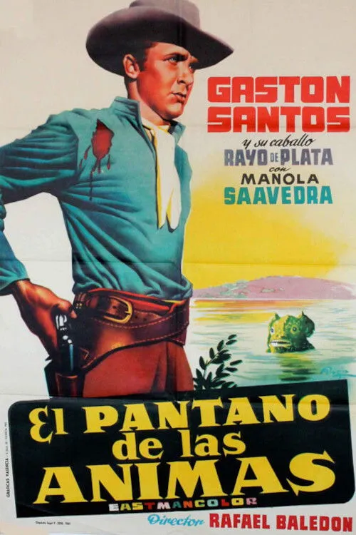 Gastón Santos interpreta a Gastón en El pantano de las ánimas