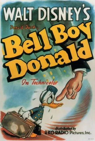 Póster de la película El Pato Donald: Donald el botones
