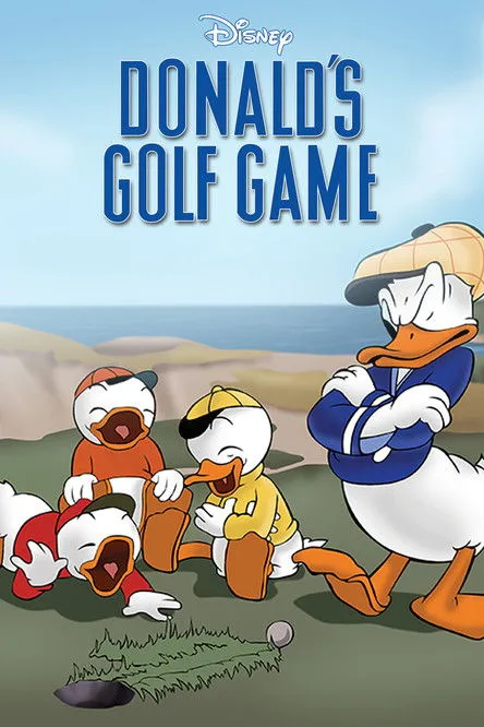 Póster de la película El Pato Donald: El partido de Golf de Donald
