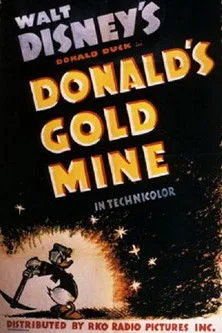 Póster de la película El Pato Donald: La mina de oro de Donald
