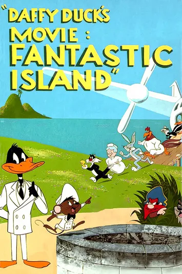 Portada de El pato Lucas en la isla fantástica