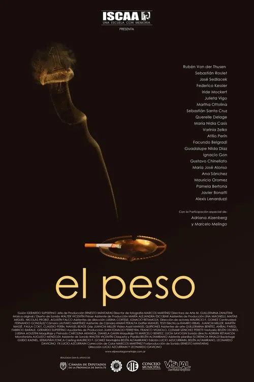 Póster de El peso