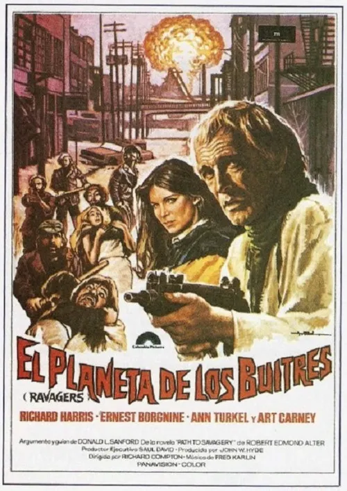 Póster de la película El planeta de los buitres