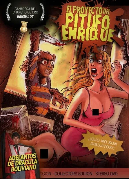 Póster de El proyecto del Pitufo Enrique