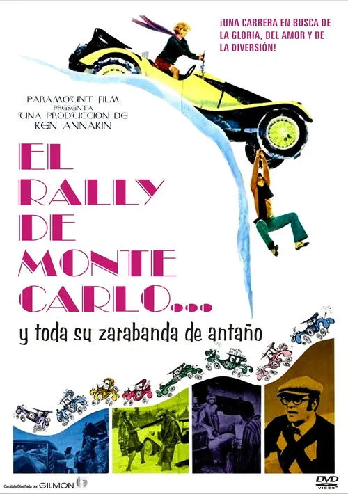 Bourvil interpreta a Monsieur Dupont en El rally de Montecarlo y toda su zarabanda de antaño