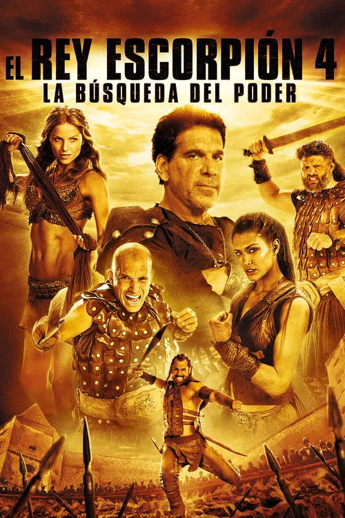 Póster de la película El rey escorpión 4: La búsqueda del poder