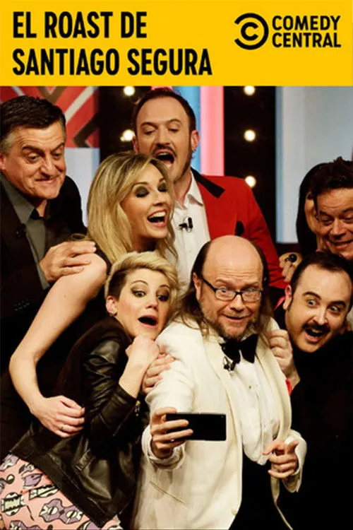 Póster de El Roast de Santiago Segura. Amiguetes los justos