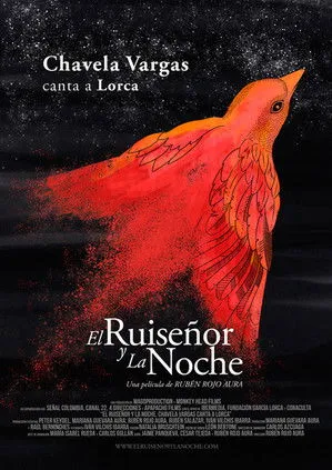 Póster de El Ruiseñor y La Noche: Chavela Vargas canta a Lorca