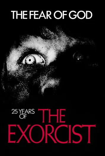 Póster de El temor de Dios: 25 años de 'El exorcista'