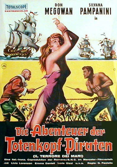 Emma Danieli interpreta a Elisa en El terror de los mares