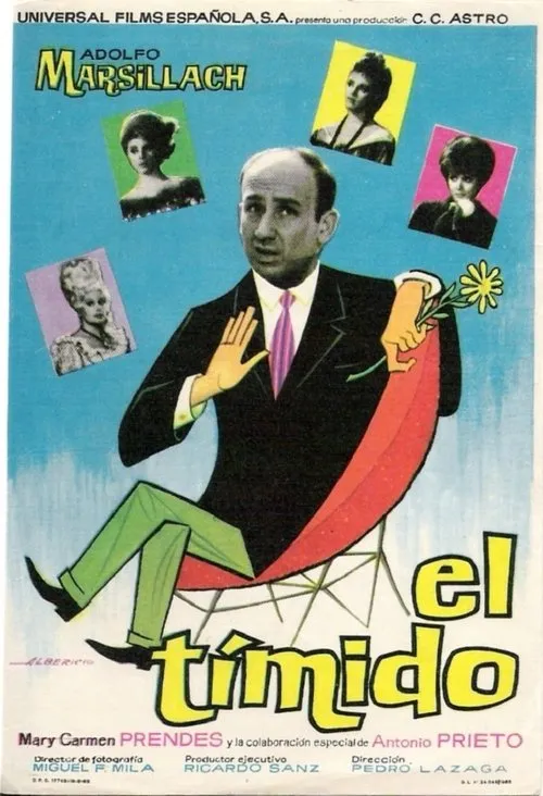 Adolfo Arlés interpreta a  en El tímido