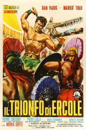 Póster de la película El triunfo de Hércules