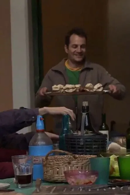 Mucio Manchini interpreta a  en El último asado