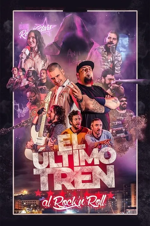 Póster de El último tren al Rock'n'Roll