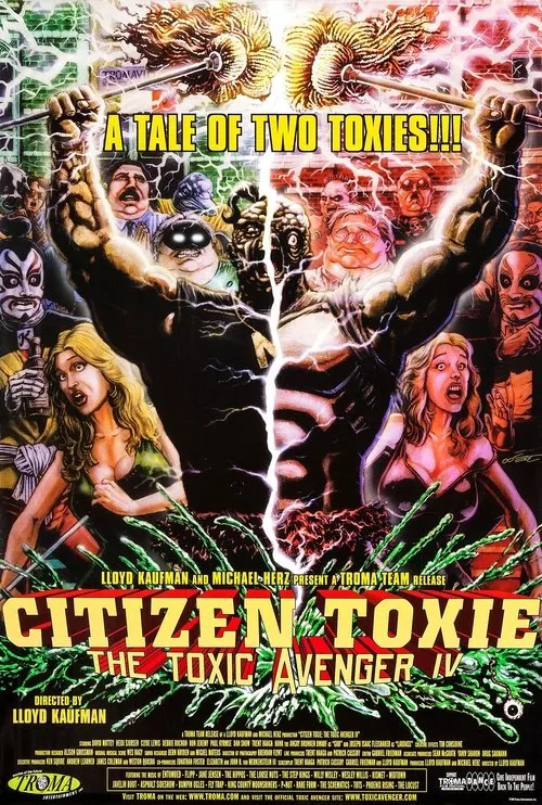 Póster de El vengador tóxico IV: Ciudadano Toxie