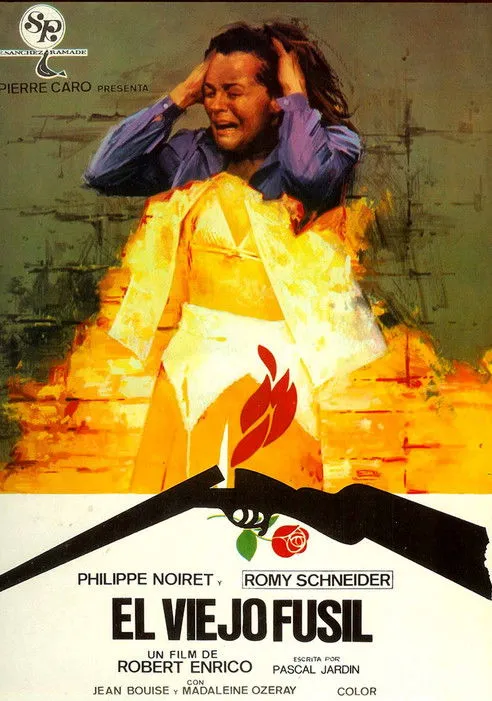 Philippe Noiret interpreta a Julien Dandieu en El viejo fusil