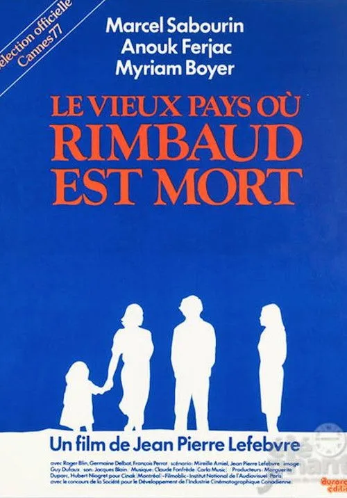 Póster de la película El viejo país donde Rimbaud murió