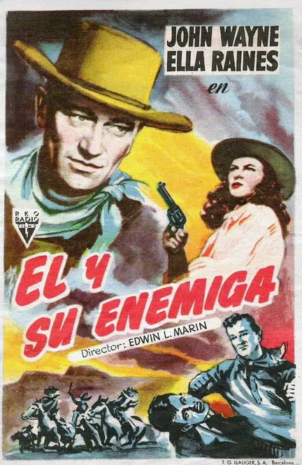 Ward Bond interpreta a 'Judge' Robert Garvey en El y su enemiga