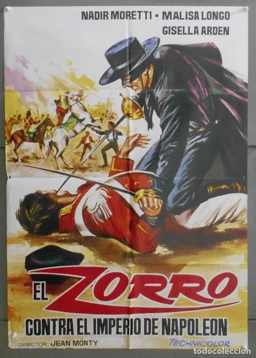 Loris Gizzi interpreta a en El Zorro contra el imperio de Napoleón