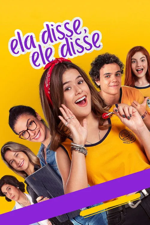 Póster de Ela Disse, Ele Disse