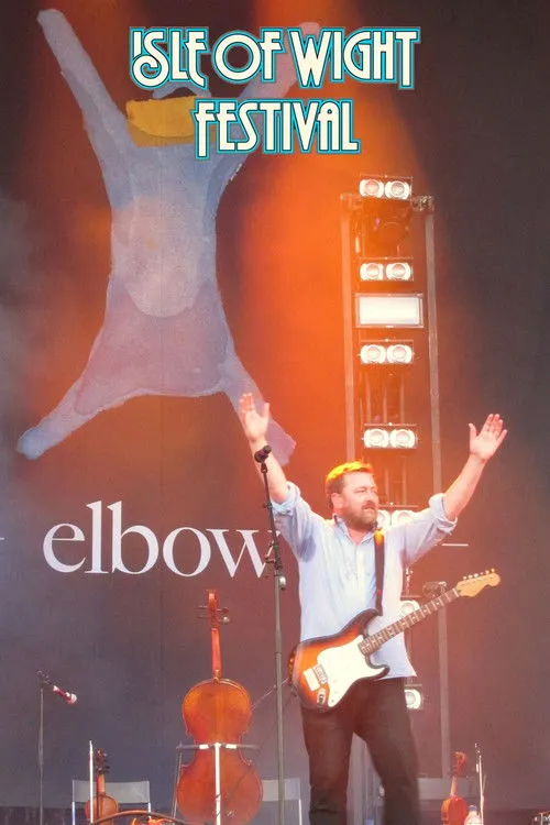 Guy Garvey interpreta a  en Elbow - Isle of Wight 2012