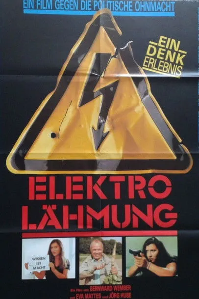 Jörg Hube interpreta a Satirist en Elektro-Lähmung - Ein Film gegen die politische Ohnmacht