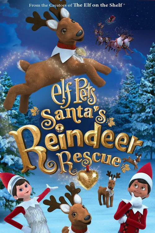 Póster de Elf Pets: Santa's Reindeer Rescue