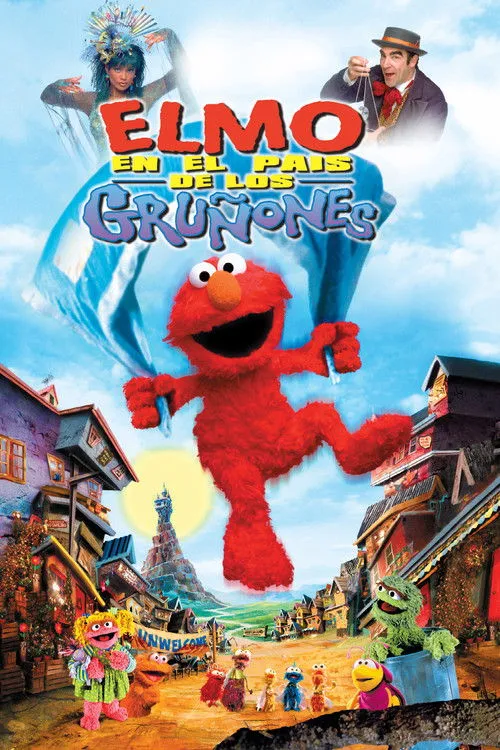 Póster de Elmo en el país de los Gruñones