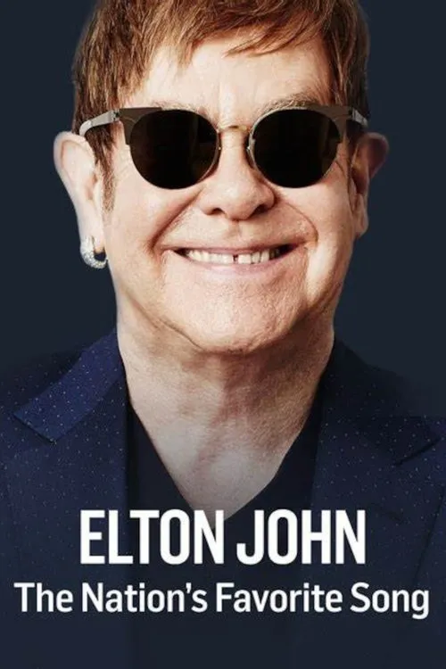 Póster de Elton John. La canción favorita de una nación